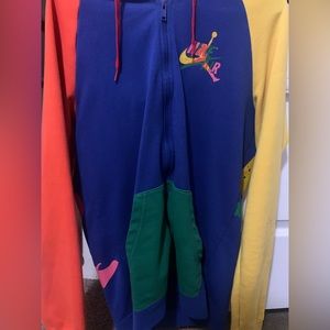 Nike X Jordan Multi-color Hoodie